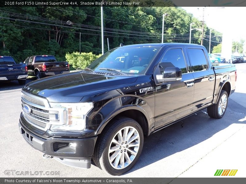 Shadow Black / Limited Navy Pier 2018 Ford F150 Limited SuperCrew 4x4