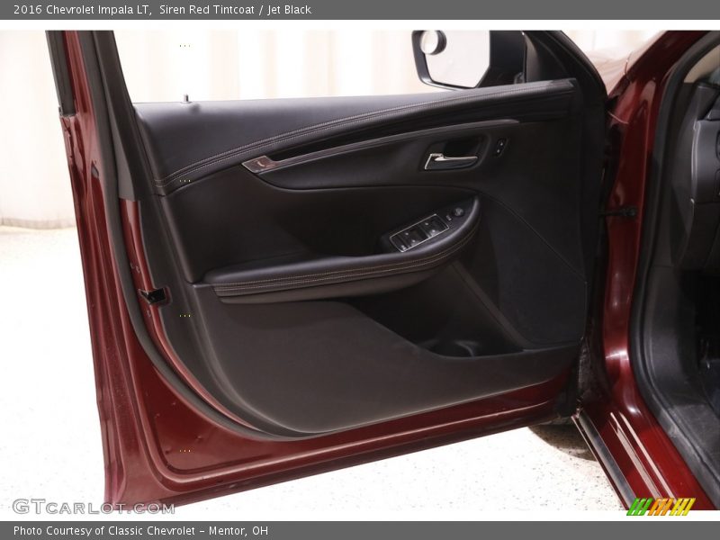 Siren Red Tintcoat / Jet Black 2016 Chevrolet Impala LT