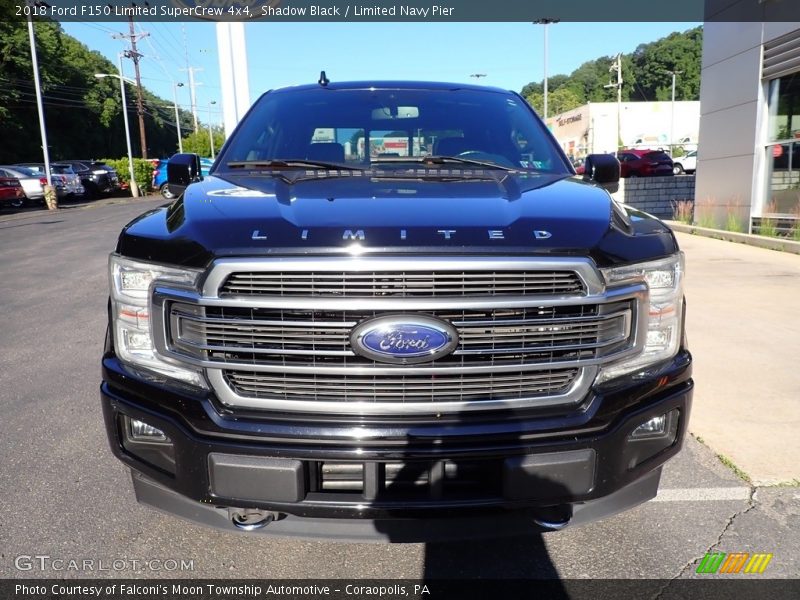 Shadow Black / Limited Navy Pier 2018 Ford F150 Limited SuperCrew 4x4