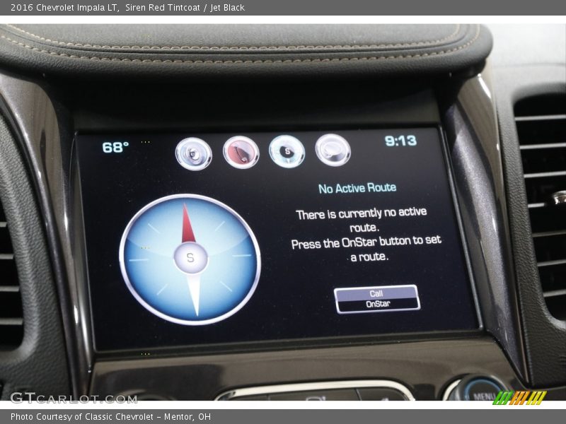Siren Red Tintcoat / Jet Black 2016 Chevrolet Impala LT