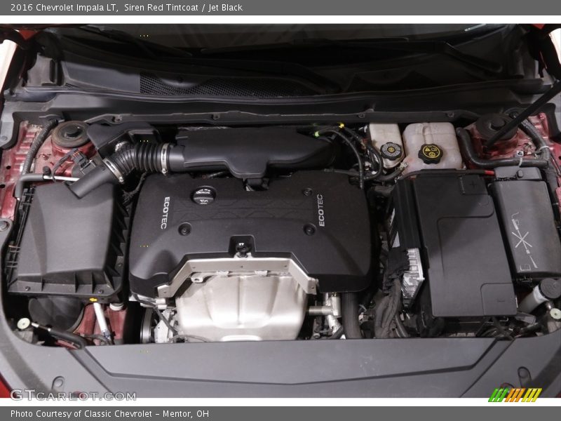 Siren Red Tintcoat / Jet Black 2016 Chevrolet Impala LT