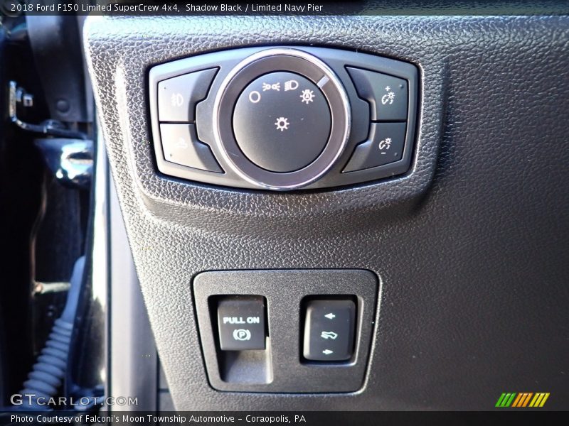 Shadow Black / Limited Navy Pier 2018 Ford F150 Limited SuperCrew 4x4
