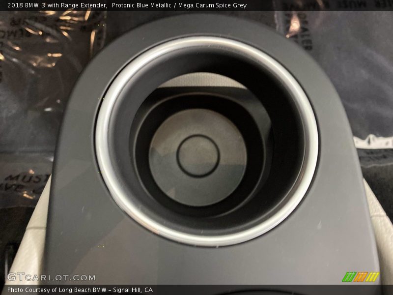 Protonic Blue Metallic / Mega Carum Spice Grey 2018 BMW i3 with Range Extender