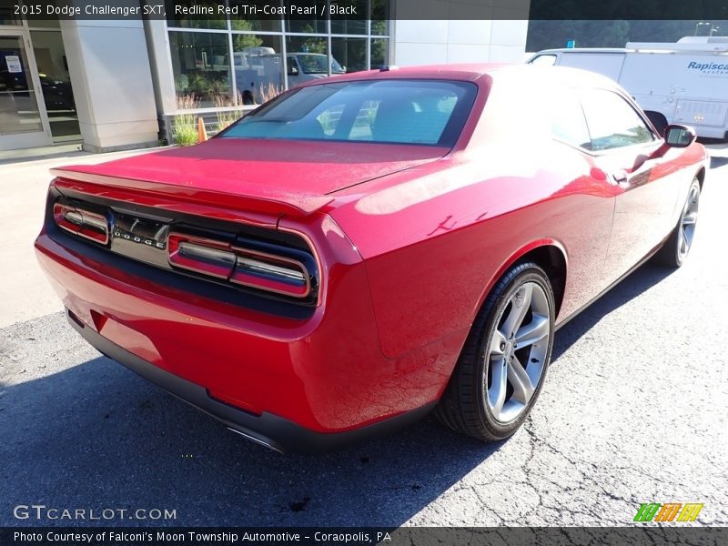 Redline Red Tri-Coat Pearl / Black 2015 Dodge Challenger SXT