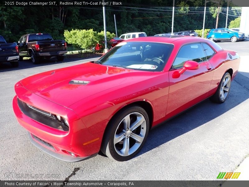 Redline Red Tri-Coat Pearl / Black 2015 Dodge Challenger SXT
