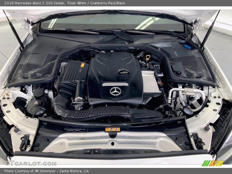  2018 C 300 Sedan Engine - 2.0 Liter Turbocharged DOHC 16-Valve VVT 4 Cylinder