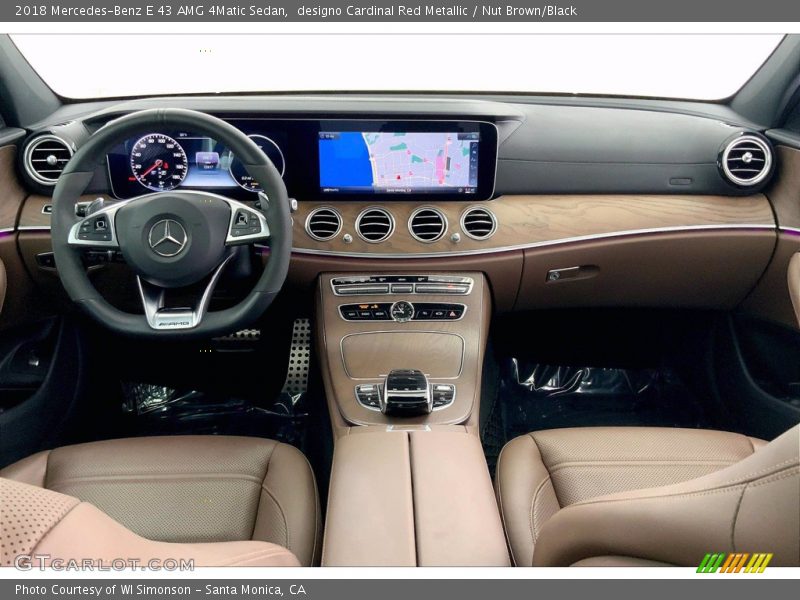 Front Seat of 2018 E 43 AMG 4Matic Sedan