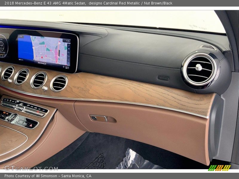 Dashboard of 2018 E 43 AMG 4Matic Sedan