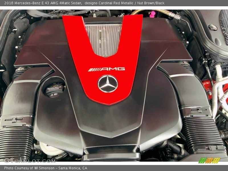  2018 E 43 AMG 4Matic Sedan Engine - 3.0 Liter Turbocharged DOHC 24-Valve VVT V6