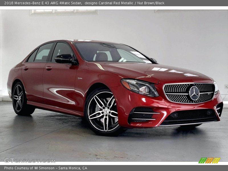  2018 E 43 AMG 4Matic Sedan designo Cardinal Red Metallic