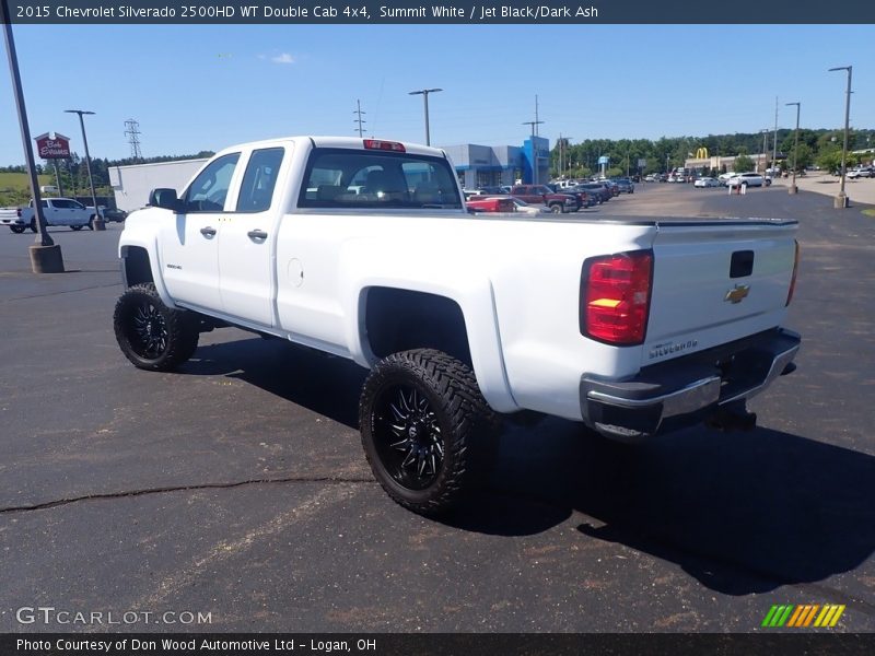 Summit White / Jet Black/Dark Ash 2015 Chevrolet Silverado 2500HD WT Double Cab 4x4