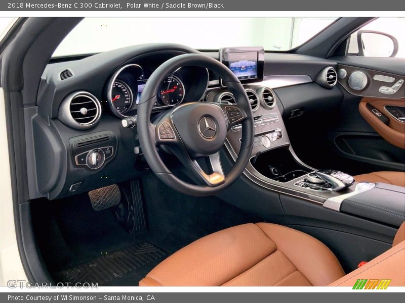 Saddle Brown/Black Interior - 2018 C 300 Cabriolet 