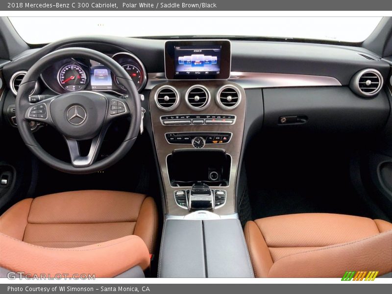 Dashboard of 2018 C 300 Cabriolet