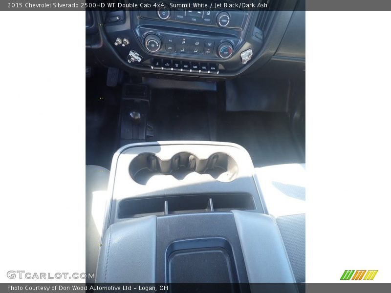 Summit White / Jet Black/Dark Ash 2015 Chevrolet Silverado 2500HD WT Double Cab 4x4