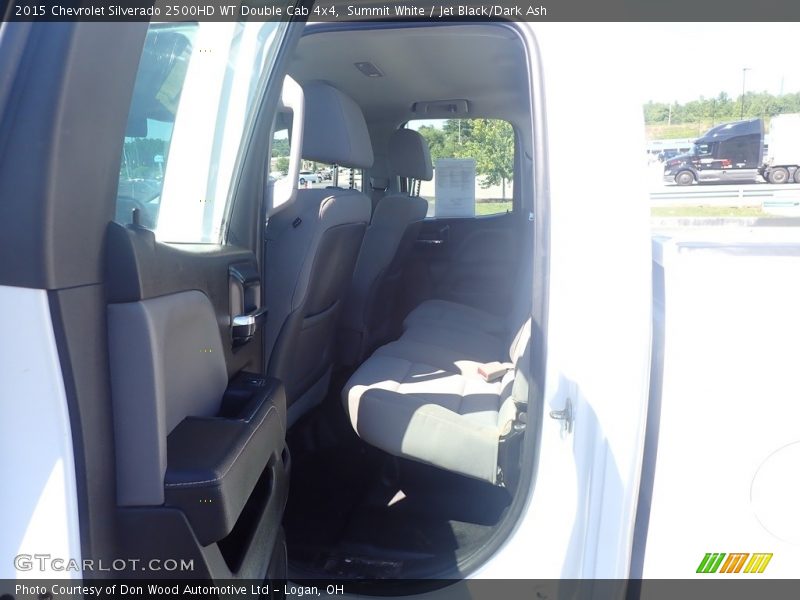 Summit White / Jet Black/Dark Ash 2015 Chevrolet Silverado 2500HD WT Double Cab 4x4