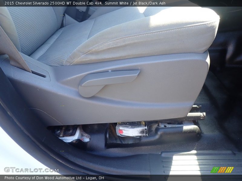 Summit White / Jet Black/Dark Ash 2015 Chevrolet Silverado 2500HD WT Double Cab 4x4