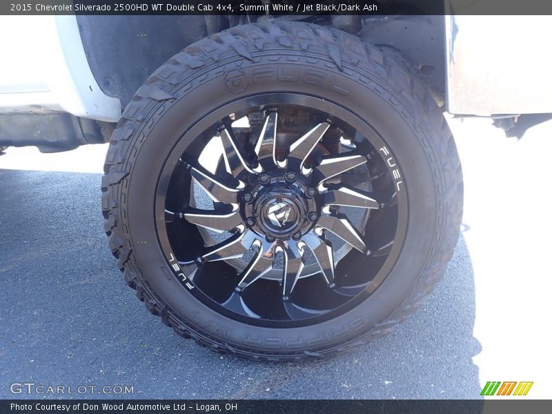 Custom Wheels of 2015 Silverado 2500HD WT Double Cab 4x4