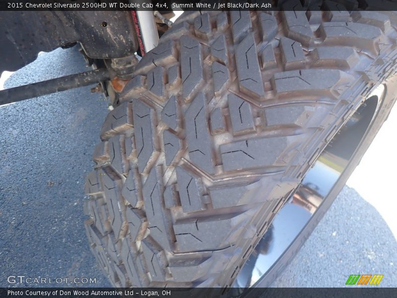 Summit White / Jet Black/Dark Ash 2015 Chevrolet Silverado 2500HD WT Double Cab 4x4