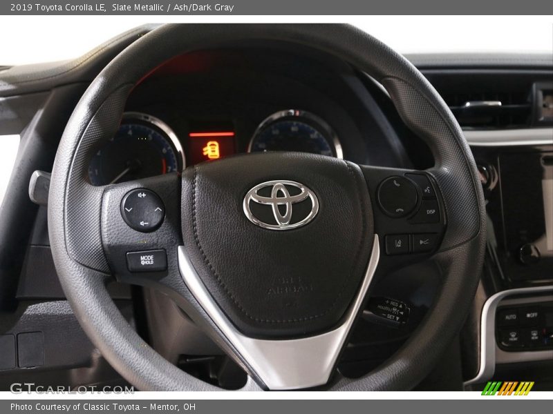 Slate Metallic / Ash/Dark Gray 2019 Toyota Corolla LE
