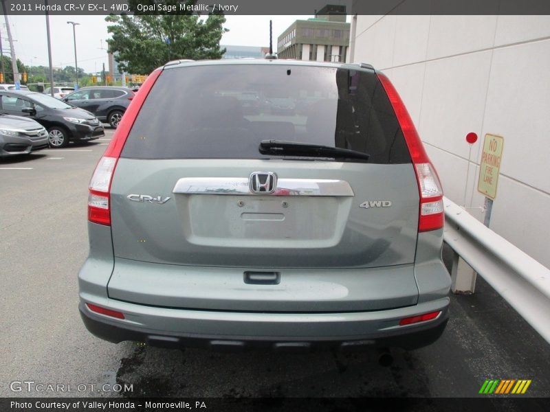 Opal Sage Metallic / Ivory 2011 Honda CR-V EX-L 4WD