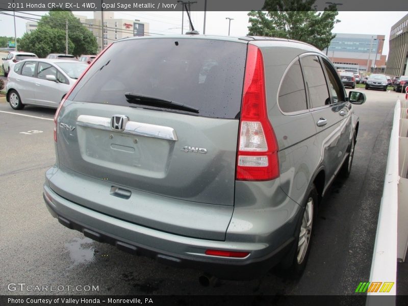 Opal Sage Metallic / Ivory 2011 Honda CR-V EX-L 4WD