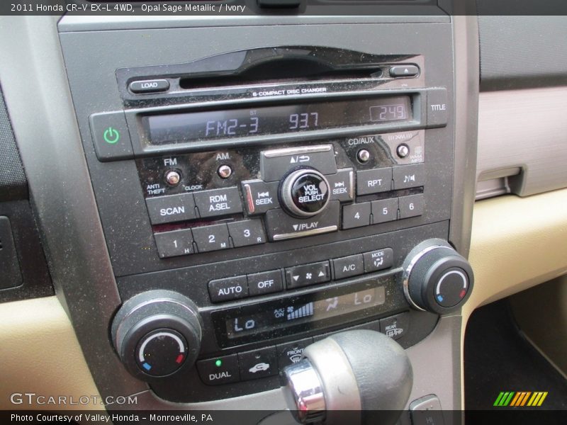 Opal Sage Metallic / Ivory 2011 Honda CR-V EX-L 4WD
