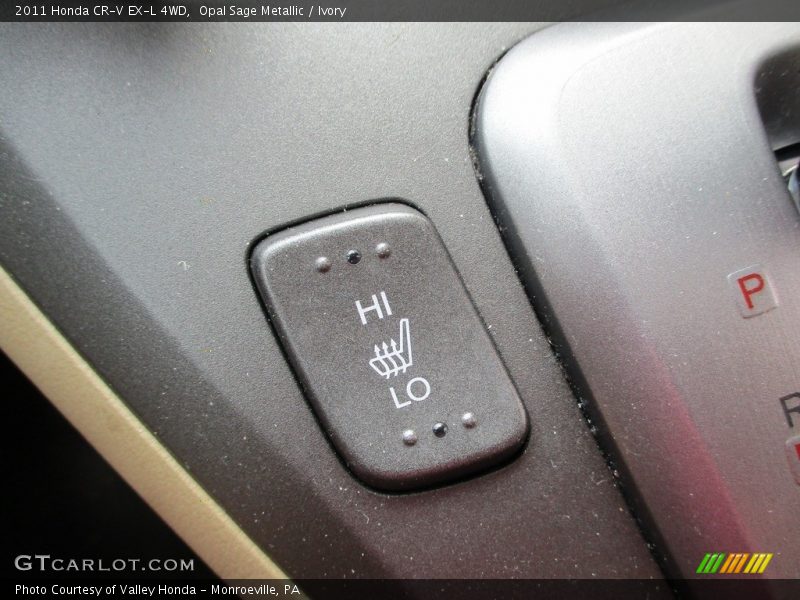 Opal Sage Metallic / Ivory 2011 Honda CR-V EX-L 4WD