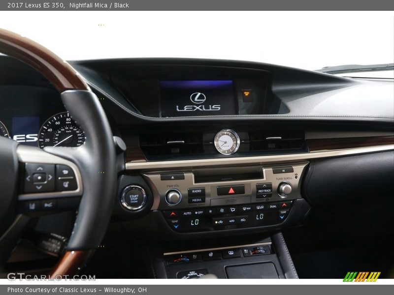 Nightfall Mica / Black 2017 Lexus ES 350