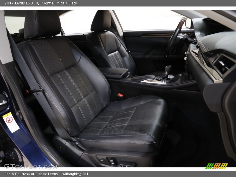 Nightfall Mica / Black 2017 Lexus ES 350