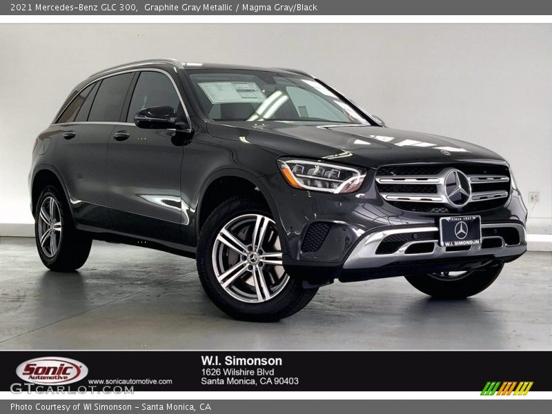 Graphite Gray Metallic / Magma Gray/Black 2021 Mercedes-Benz GLC 300