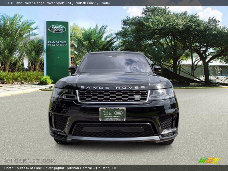 Narvik Black / Ebony 2018 Land Rover Range Rover Sport HSE