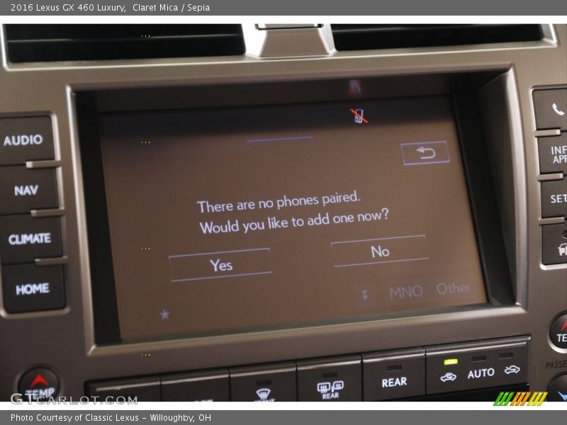 Claret Mica / Sepia 2016 Lexus GX 460 Luxury