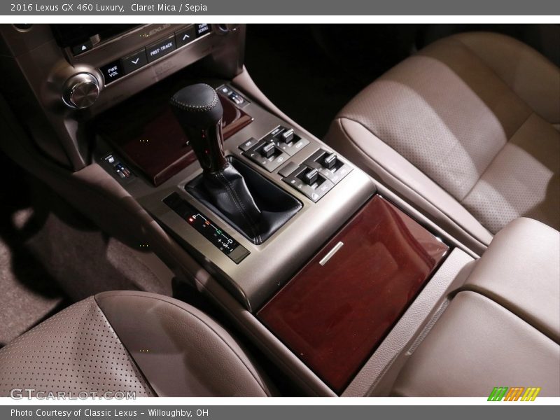  2016 GX 460 Luxury 6 Speed ECT-i Automatic Shifter