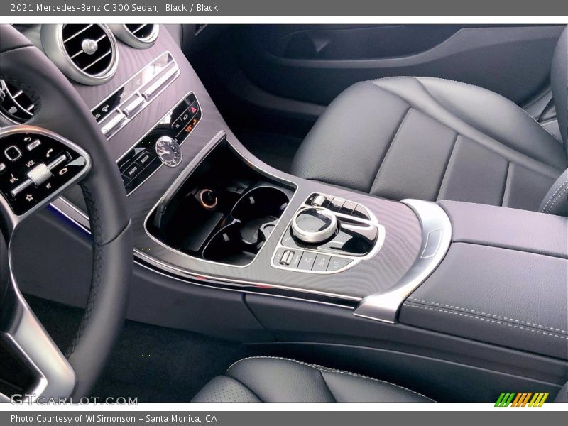 Black / Black 2021 Mercedes-Benz C 300 Sedan