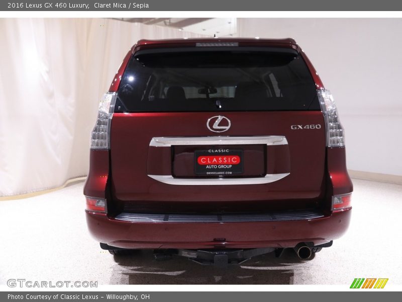 Claret Mica / Sepia 2016 Lexus GX 460 Luxury