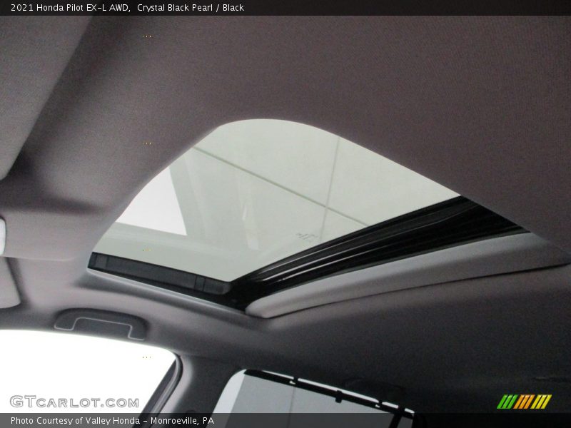 Crystal Black Pearl / Black 2021 Honda Pilot EX-L AWD