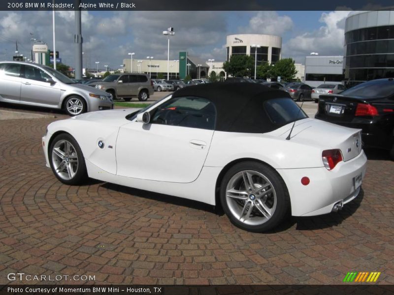 Alpine White / Black 2006 BMW M Roadster