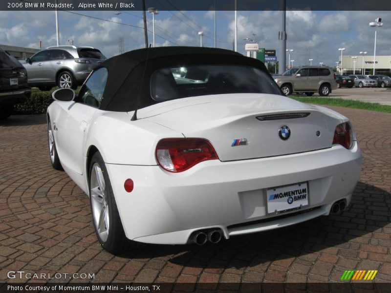 Alpine White / Black 2006 BMW M Roadster