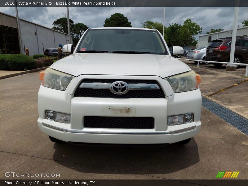 Blizzard White Pearl / Sand Beige 2010 Toyota 4Runner SR5