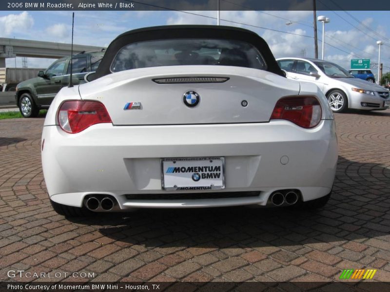 Alpine White / Black 2006 BMW M Roadster