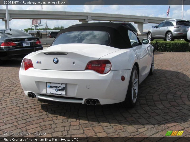 Alpine White / Black 2006 BMW M Roadster