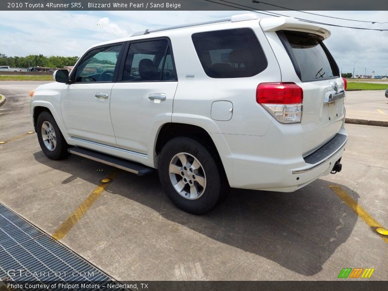 Blizzard White Pearl / Sand Beige 2010 Toyota 4Runner SR5