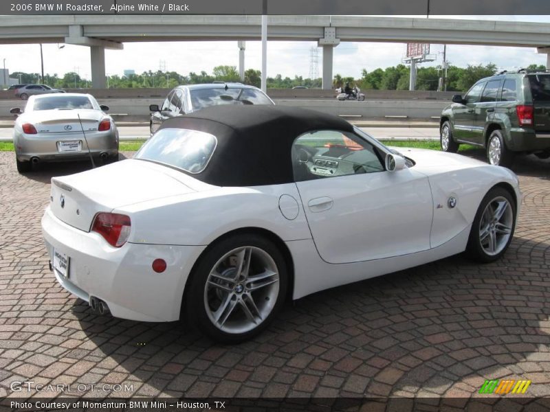 Alpine White / Black 2006 BMW M Roadster