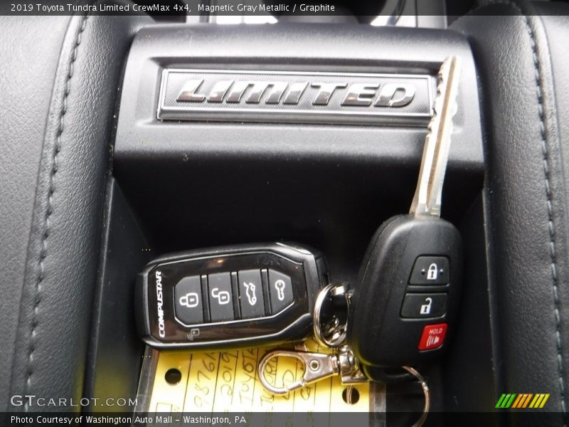 Magnetic Gray Metallic / Graphite 2019 Toyota Tundra Limited CrewMax 4x4