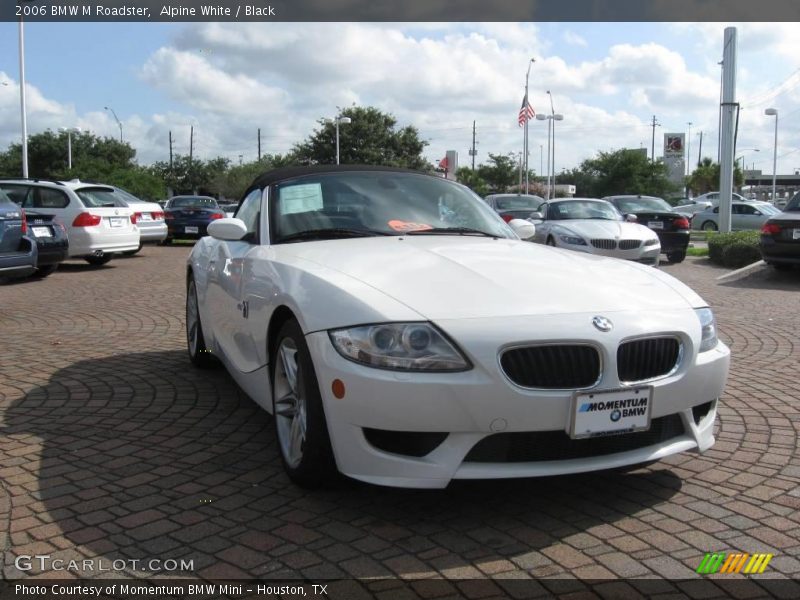 Alpine White / Black 2006 BMW M Roadster