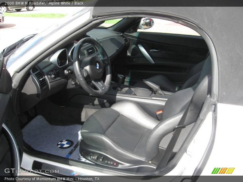 Alpine White / Black 2006 BMW M Roadster