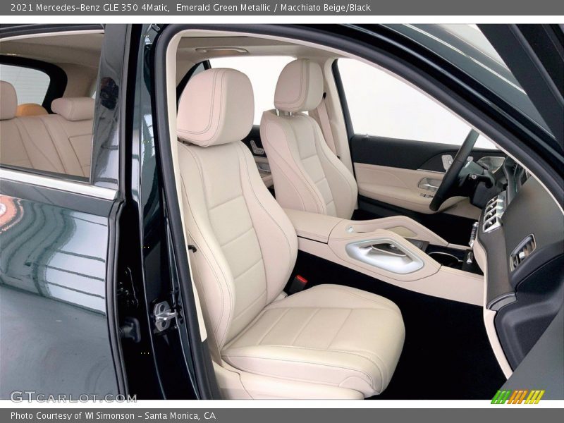Emerald Green Metallic / Macchiato Beige/Black 2021 Mercedes-Benz GLE 350 4Matic