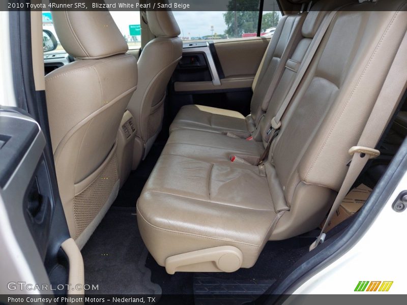 Blizzard White Pearl / Sand Beige 2010 Toyota 4Runner SR5