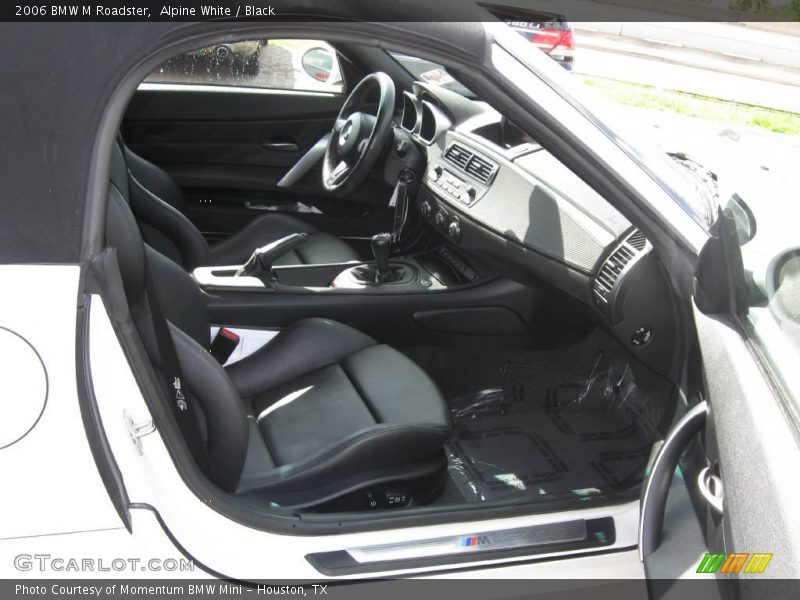 Alpine White / Black 2006 BMW M Roadster