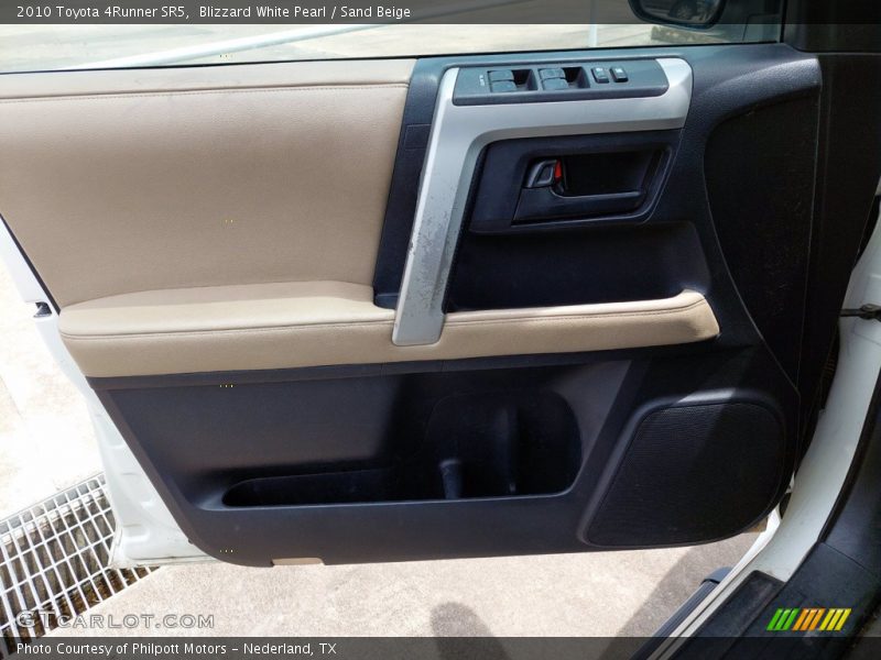 Blizzard White Pearl / Sand Beige 2010 Toyota 4Runner SR5